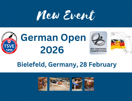 New IRV Certified Competition – German Open 2026
