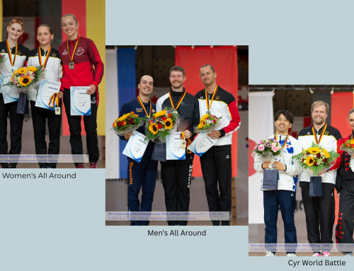 Diverse Podiums in All Around Competitions and Cyr Battle
